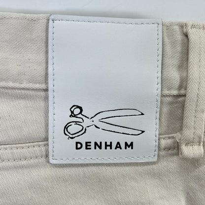 DENHAM デンハム 01-23-03-11-041 RAZOR アイボリー コットン スリムフィット ボタンフライデニムパンツ ボトムス