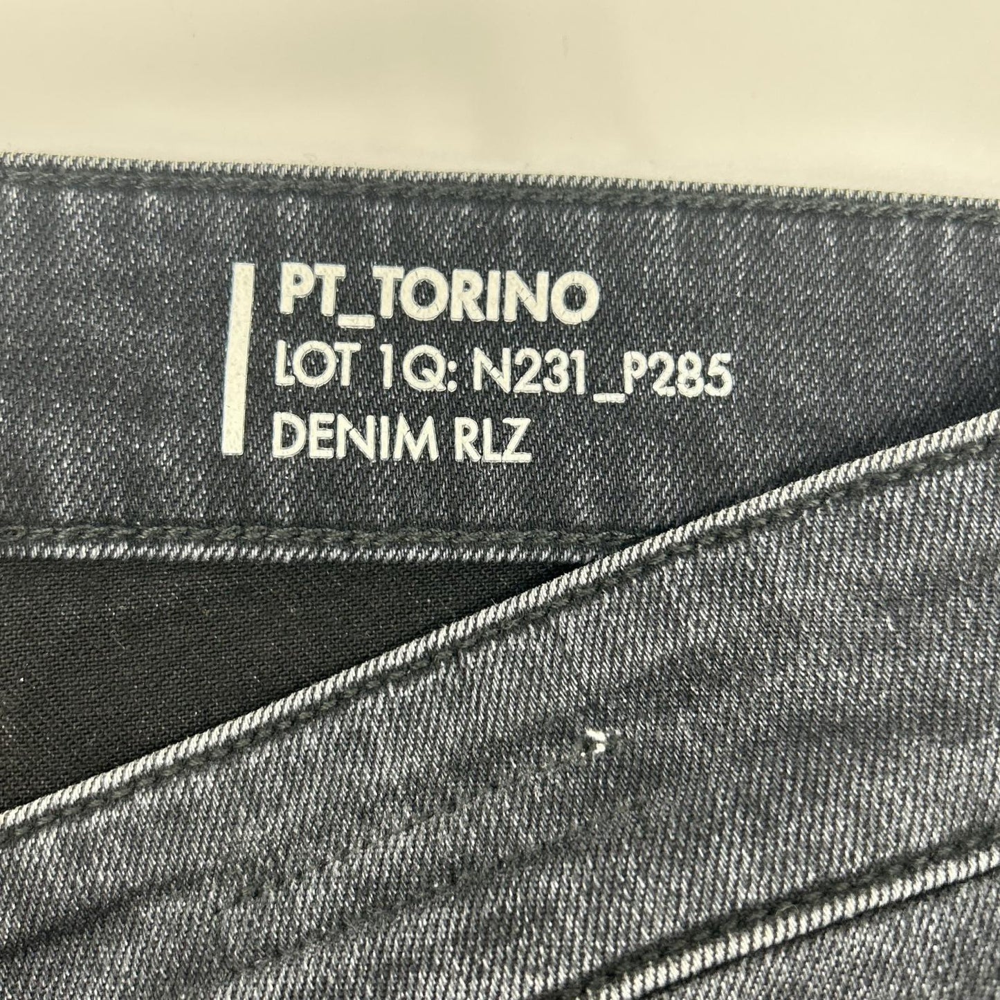 PT TORINO ピーティートリノ C5DJ05Z20 ブラック SWING ジップフライデニムパンツ ボトムス