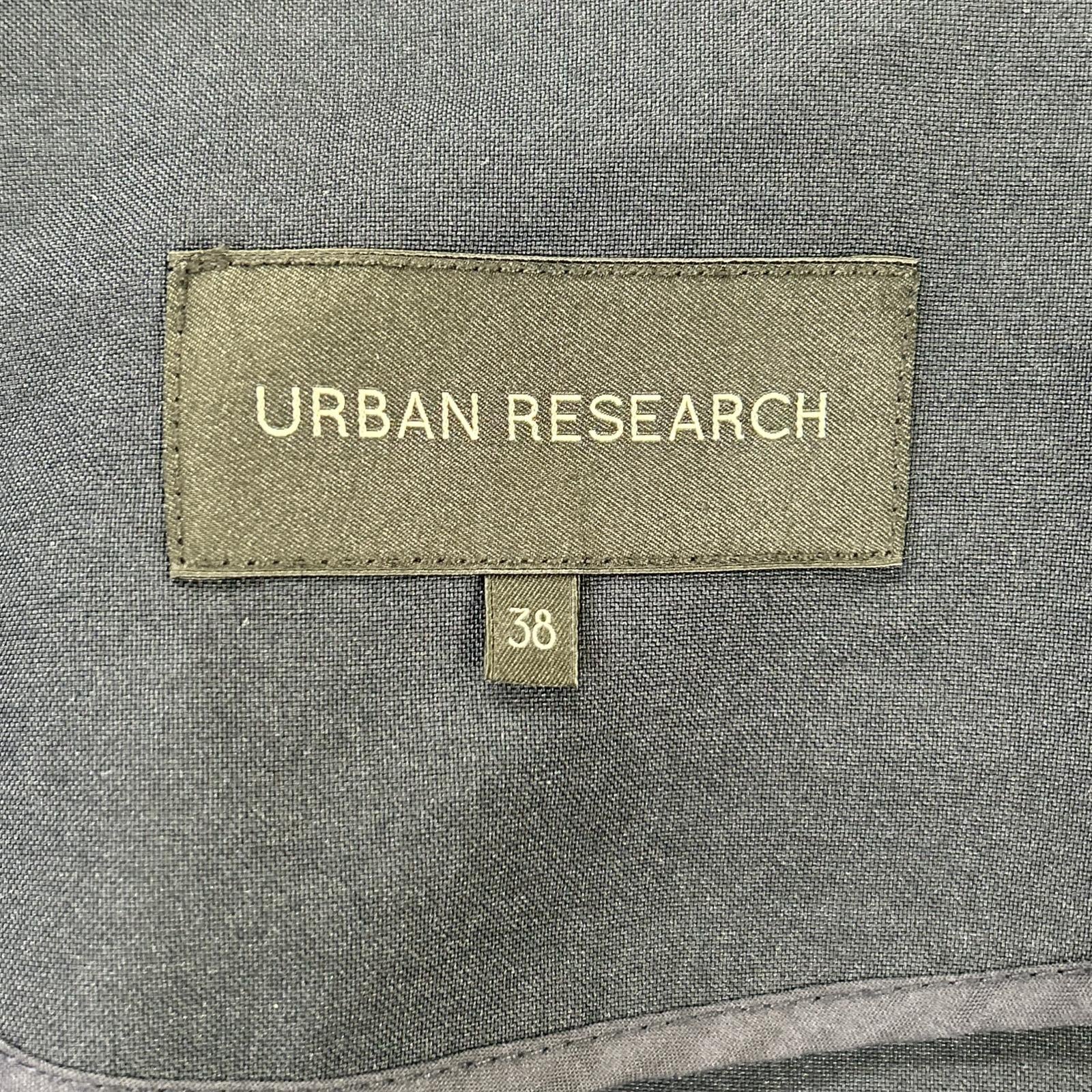 URBAN RESEARCH アーバンリサーチ UR26-27X004 ネイビー ポリエステル ダブル ウエストドロストトレンチコート コート