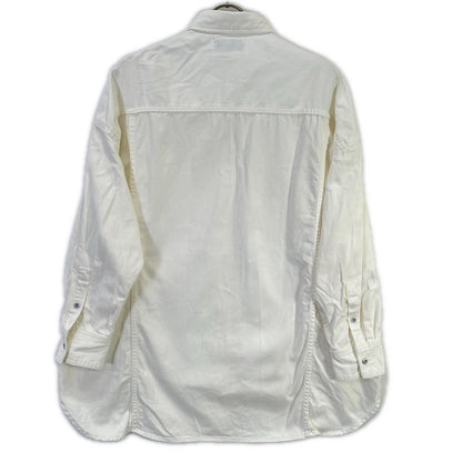 Healthy Denim ヘルシーデニム SLOBE別注 H329620I ホワイト コットン Almond スーパービッグデニムシャツ トップス