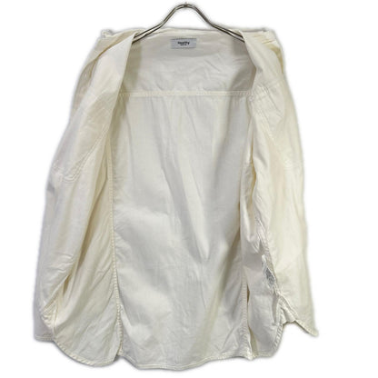 Healthy Denim ヘルシーデニム SLOBE別注 H329620I ホワイト コットン Almond スーパービッグデニムシャツ トップス