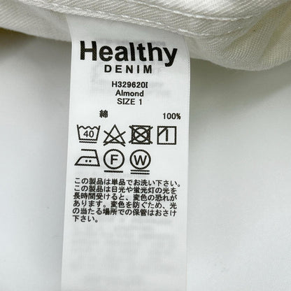 Healthy Denim ヘルシーデニム SLOBE別注 H329620I ホワイト コットン Almond スーパービッグデニムシャツ トップス
