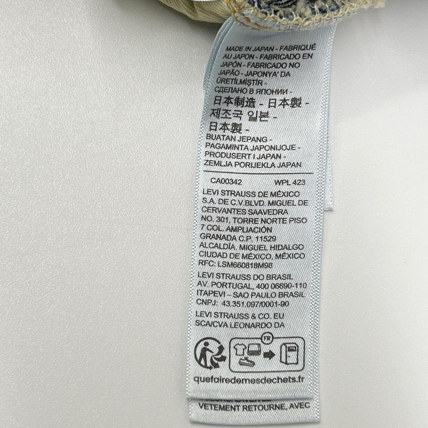 LEVI'S リーバイス 【JOURNAL STANDARD別注】47501-0000 501XX インディゴ ボタンフライデニムパンツ ボトムス