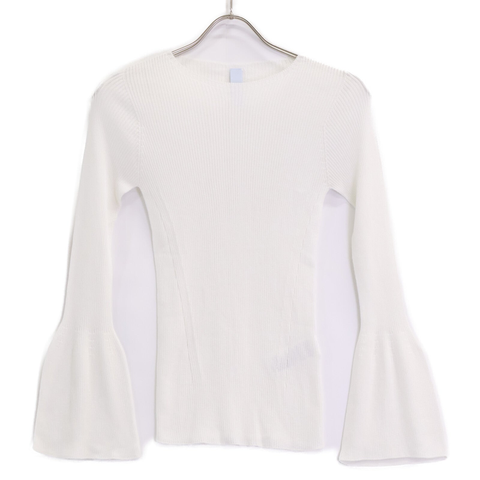CFCL シーエフシーエル CF010KN153JP00 ホワイト キュプラ混 SOFT PORTRAIT LONG BELL SLEEVE TOP トップス