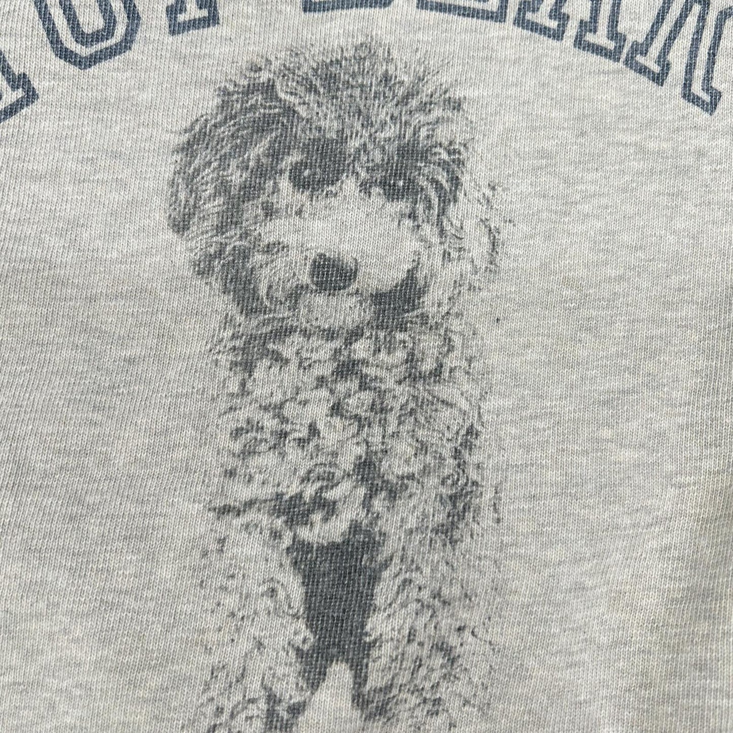 REMI RELIEF レミレリーフ ×HUG O WaR 25SS オートミール/ベージュ コットン TOY BEAR ヴィンテージ加工 天竺ラグランスリーブTシャツ トップス