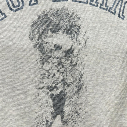 REMI RELIEF レミレリーフ ×HUG O WaR 25SS オートミール/ベージュ コットン TOY BEAR ヴィンテージ加工 天竺ラグランスリーブTシャツ トップス