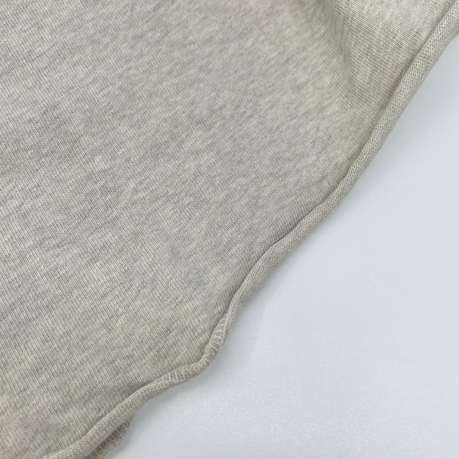 REMI RELIEF レミレリーフ ×HUG O WaR 25SS オートミール/ベージュ コットン TOY BEAR ヴィンテージ加工 天竺ラグランスリーブTシャツ トップス