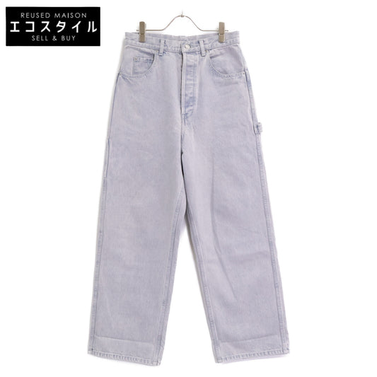GEMINI ゲミニー 25SS WGG1042502A0001 ライトグレー コットン ヴィンテージ加工 13ozペインターデニムパンツ ボトムス