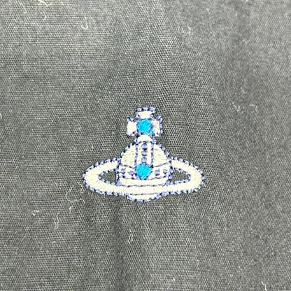 Vivienne Westwood MAN ヴィヴィアンウエストウッドマン ブラック DETAILD CHECK クラシックシャツ トップス