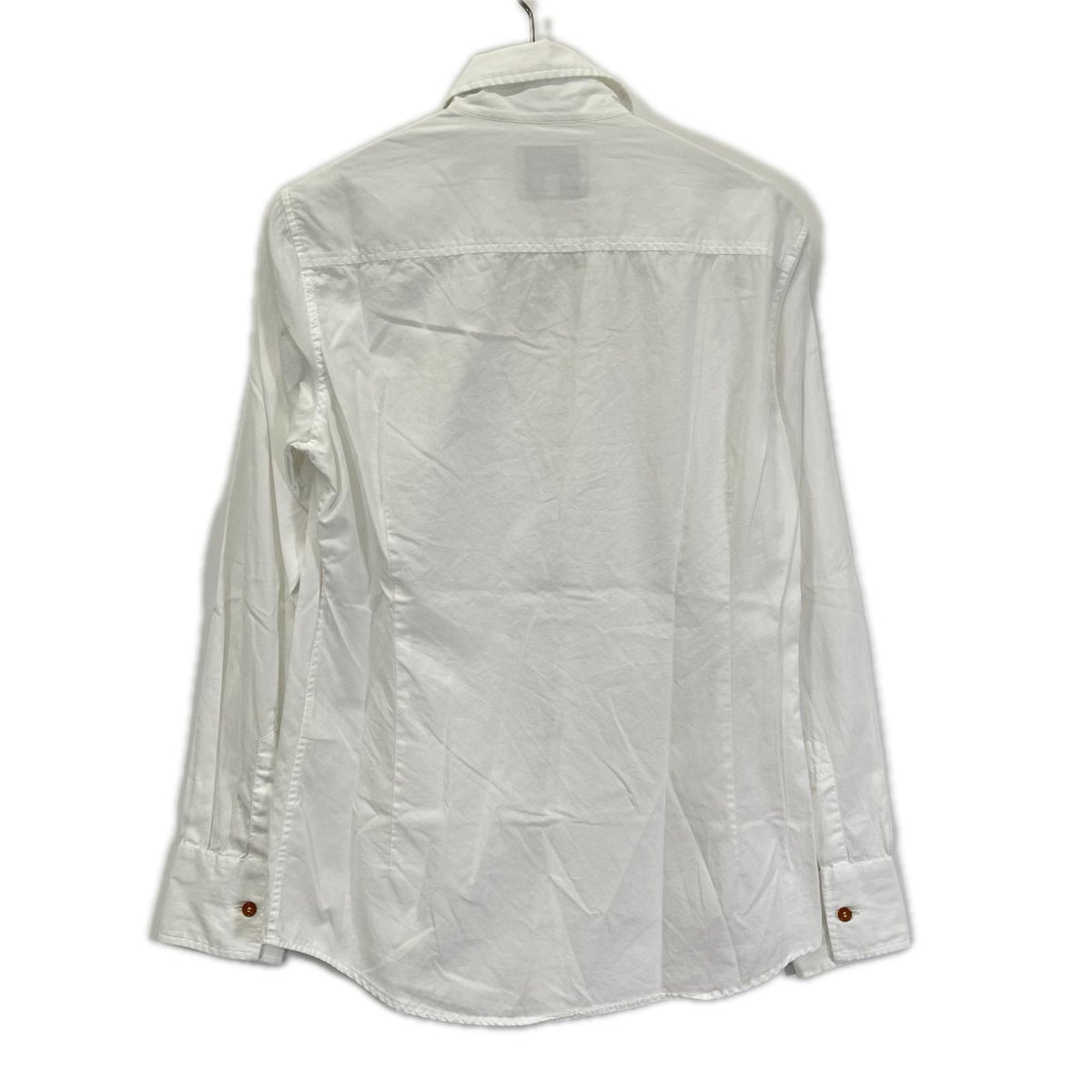 Vivienne Westwood MAN ヴィヴィアンウエストウッドマン VW-WR-71093 ホワイト アシンメトリーカラー長袖シャツ トップス