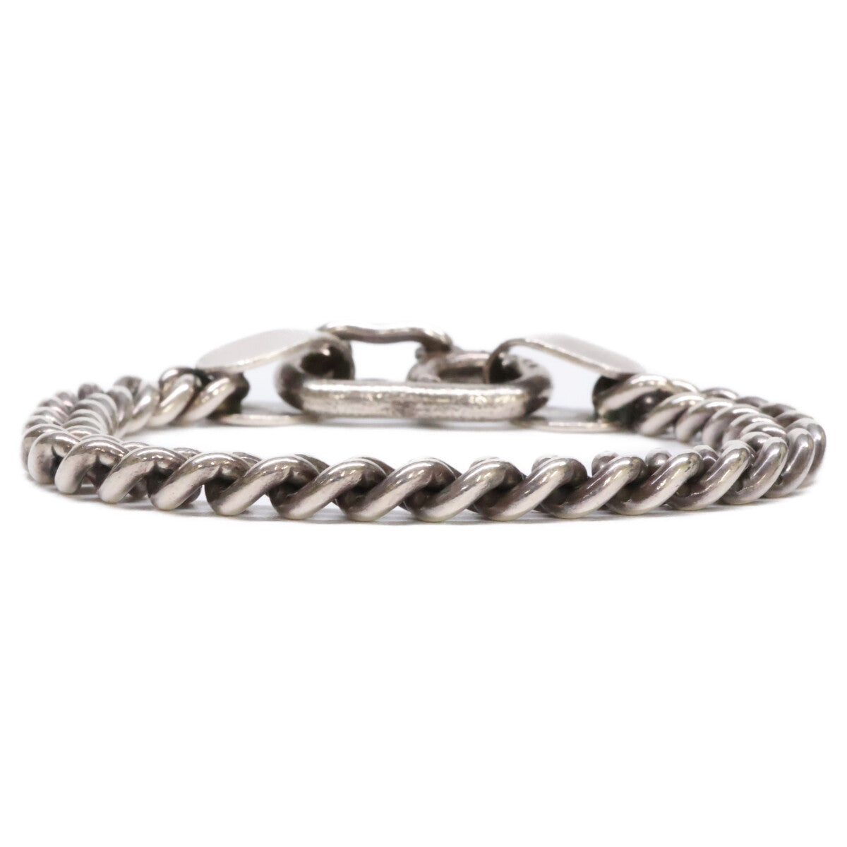 LYNCH SILVERSMITH リンチシルバースミス LNC619 g-HOOK+C350 CHAIN BRACELET+LNC813 End cap チェーン ブレスレット