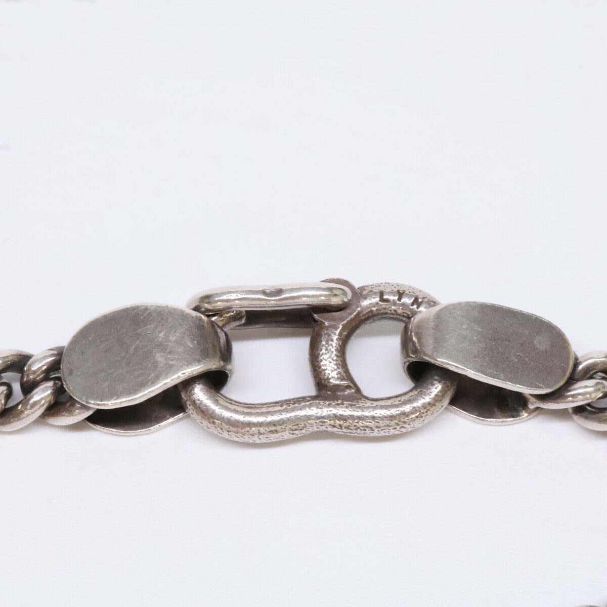 LYNCH SILVERSMITH リンチシルバースミス LNC619 g-HOOK+C350 CHAIN BRACELET+LNC813 End cap チェーン ブレスレット