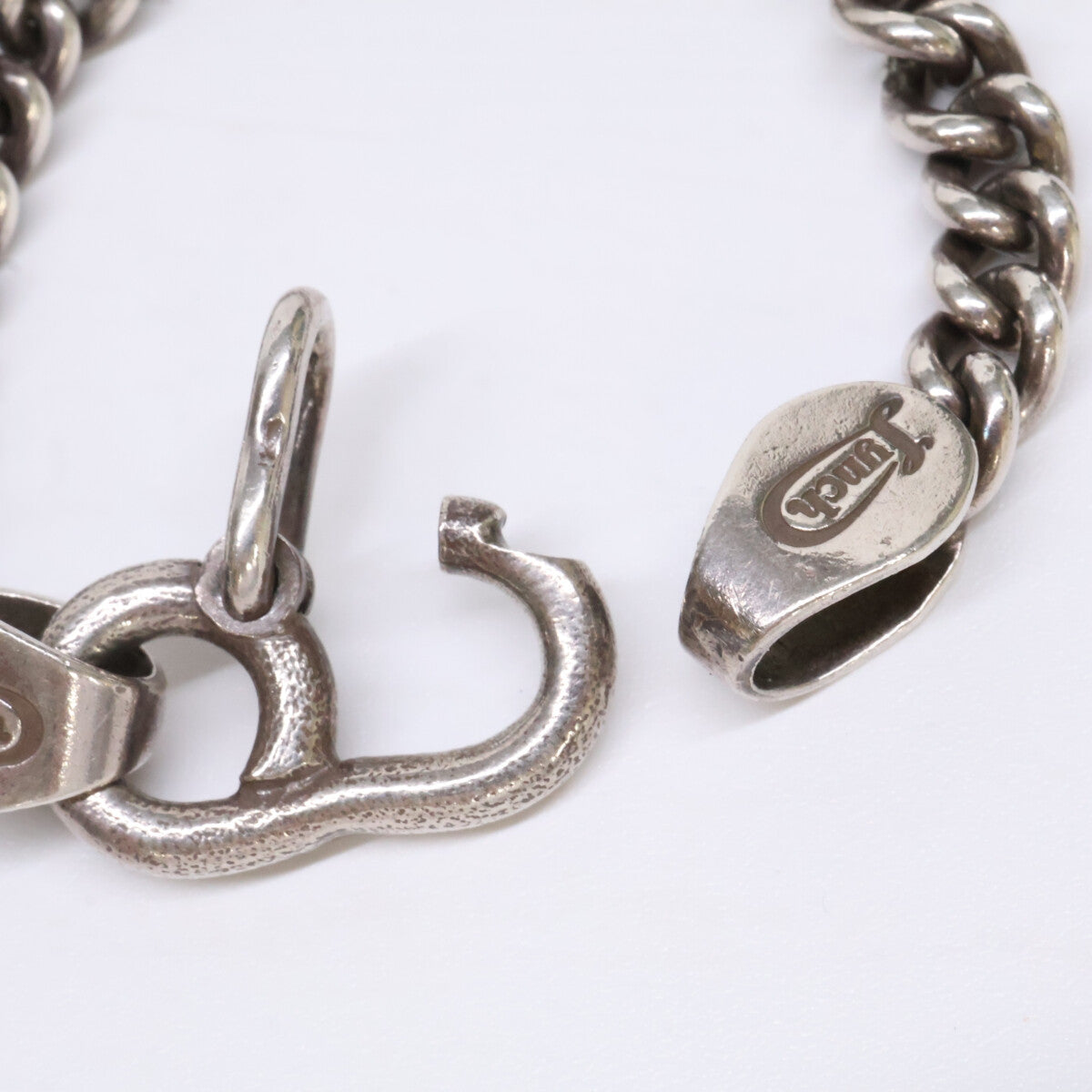 LYNCH SILVERSMITH リンチシルバースミス LNC619 g-HOOK+C350 CHAIN BRACELET+LNC813 End cap チェーン ブレスレット