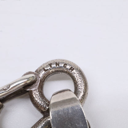 LYNCH SILVERSMITH リンチシルバースミス LNC619 g-HOOK+C350 CHAIN BRACELET+LNC813 End cap チェーン ブレスレット