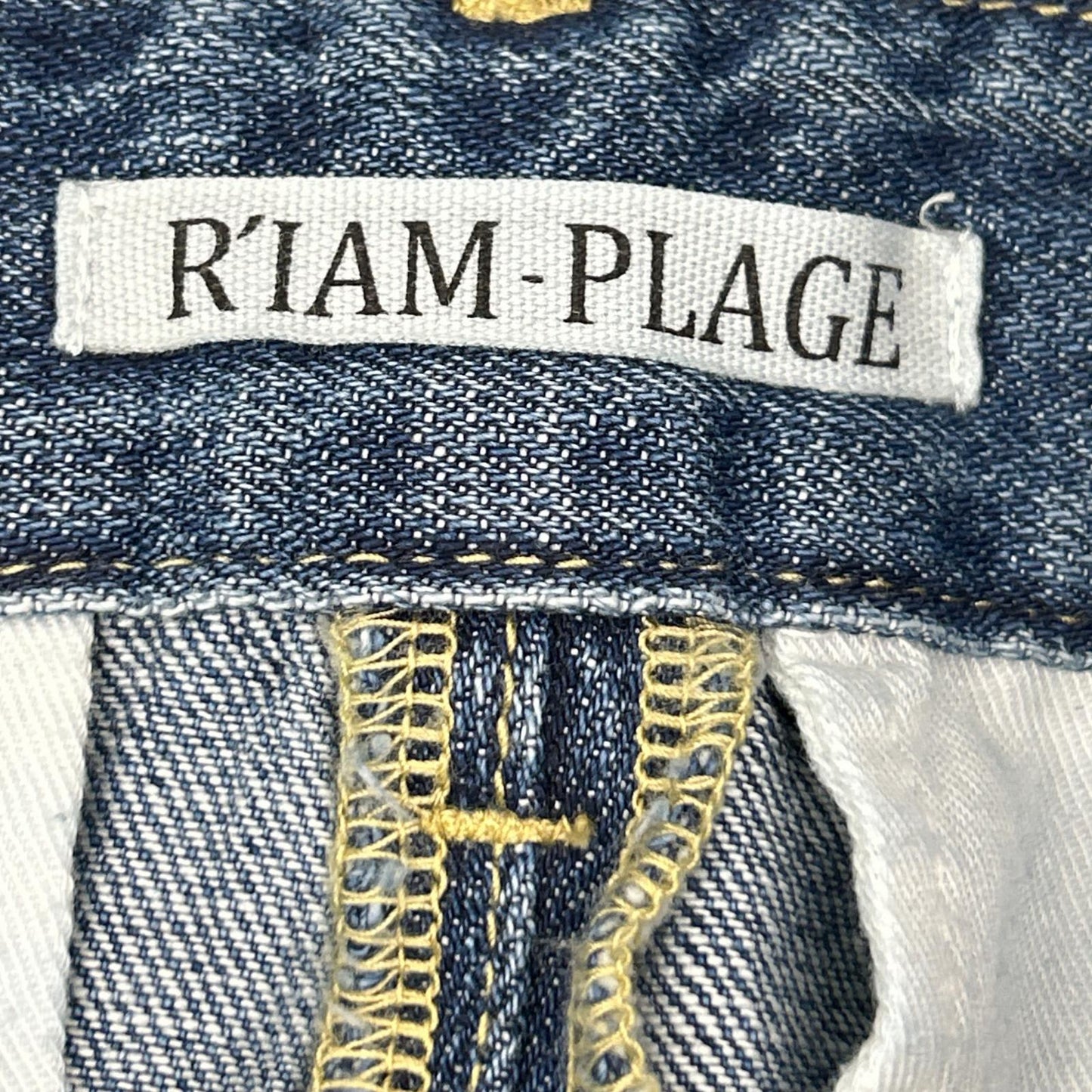 R'IAM-PLAGE R'IAM-PLAGE 25SS indigo jumpsuit overalls