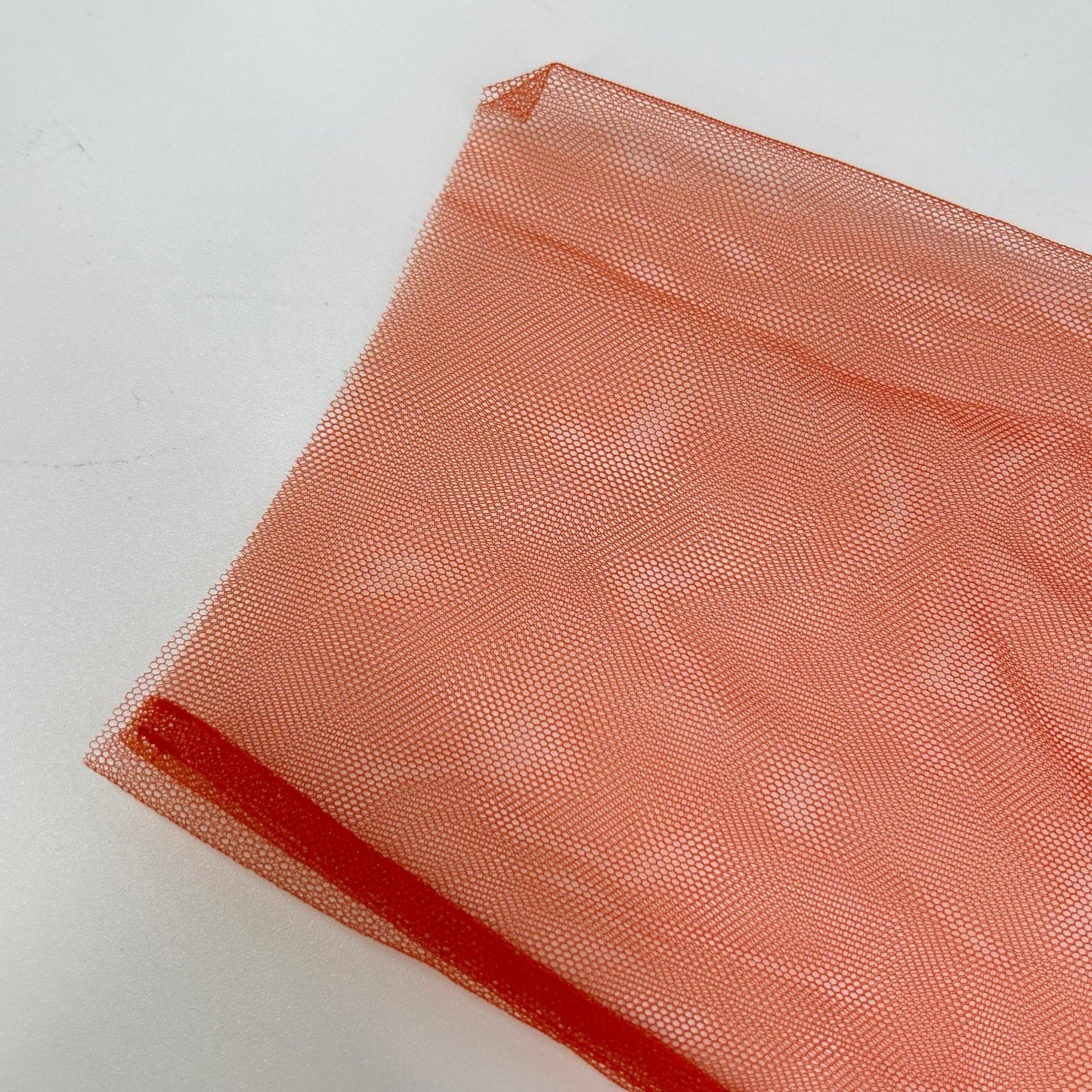 MARGE マージ 1006-0102-313 オレンジ Tulle asymmetric decorative p/o チュールトップス トップス