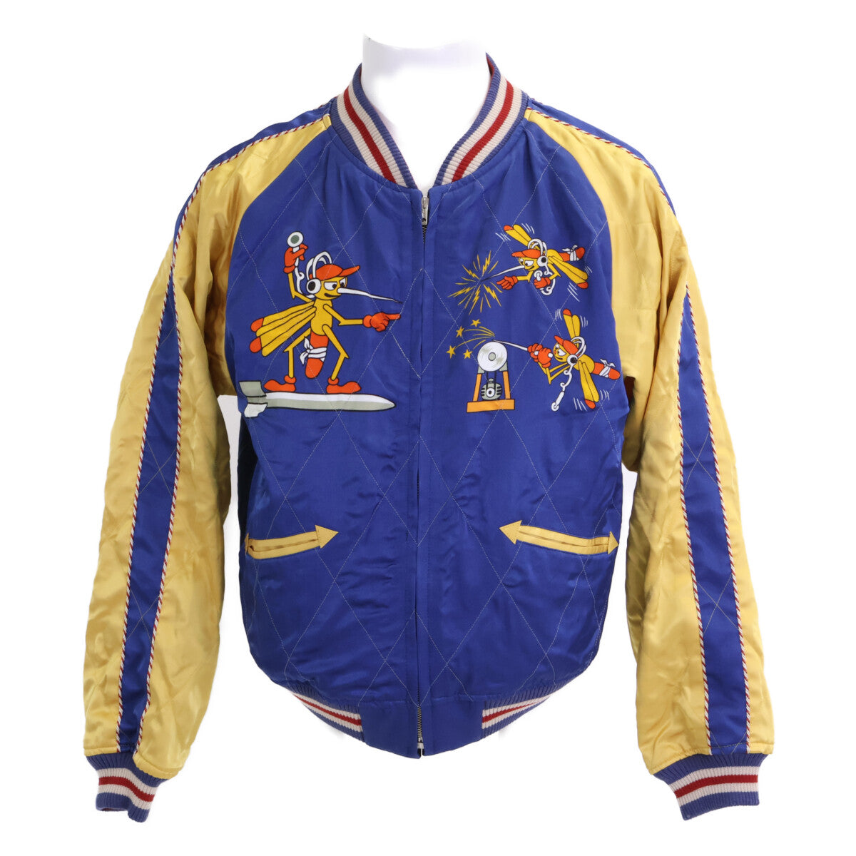 TOYS McCOY PRODUCT トイズマッコイプロダクト ｘ明仙縫製ｘグラムス社【美品】TMJ2501 虎ｘモスキート部隊 MARILYN MONROE SOUVENIR SUKA JACKET ON THE WAY UP リバーシブル スカジャン ジャケット
