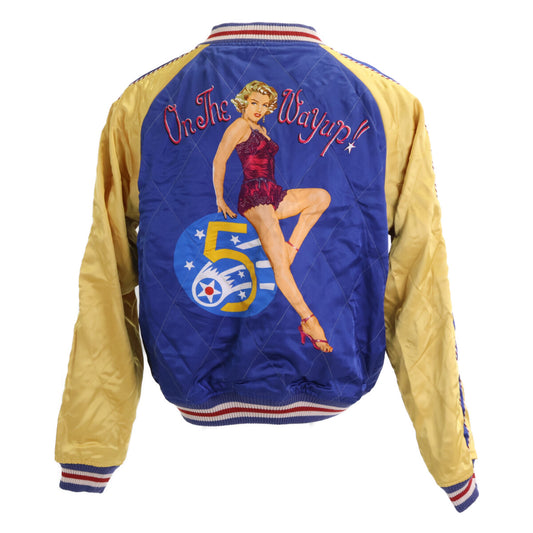 TOYS McCOY PRODUCT Toys McCoy Product x Meisen Sewing x Glams [Excellent Condition] TMJ2501 Tiger x Mosquito Unit MARILYN MONROE SOUVENIR SUKA JACKET ON THE WAY UP Reversible Sukajan Jacket Jacket