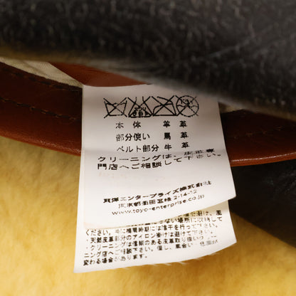 BUZZ RICKSON'S バズリクソンズ 【美品】BR80347 Type B-6 シープスキンｘベジタブルタンニン鞣しホースハイド インターミディエイトゾーン ムートン フライトジャケット ジャケット