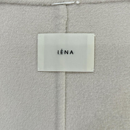 IENA イエナ アイボリー ダブルフェイスフードコート コート