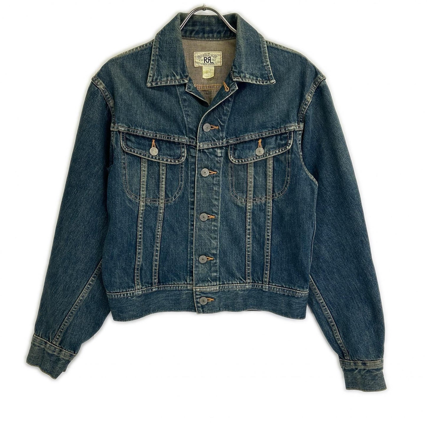 RRL ダブルアールエル JR-RS-NM-4101 インディゴ コットン メタルロゴボタン 101Type デニムトラッカージャケット ジャケット