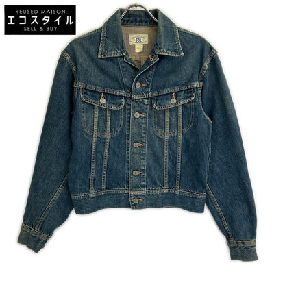 RRL ダブルアールエル JR-RS-NM-4101 インディゴ コットン メタルロゴボタン 101Type デニムトラッカージャケット ジャケット