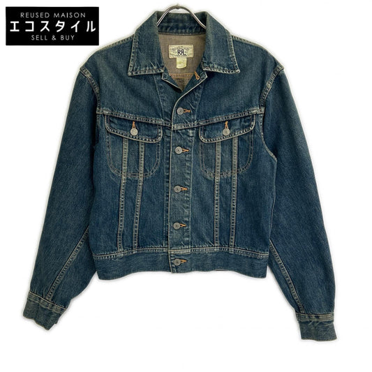 RRL ダブルアールエル JR-RS-NM-4101 インディゴ コットン メタルロゴボタン 101Type デニムトラッカージャケット ジャケット