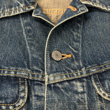 RRL ダブルアールエル JR-RS-NM-4101 インディゴ コットン メタルロゴボタン 101Type デニムトラッカージャケット ジャケット