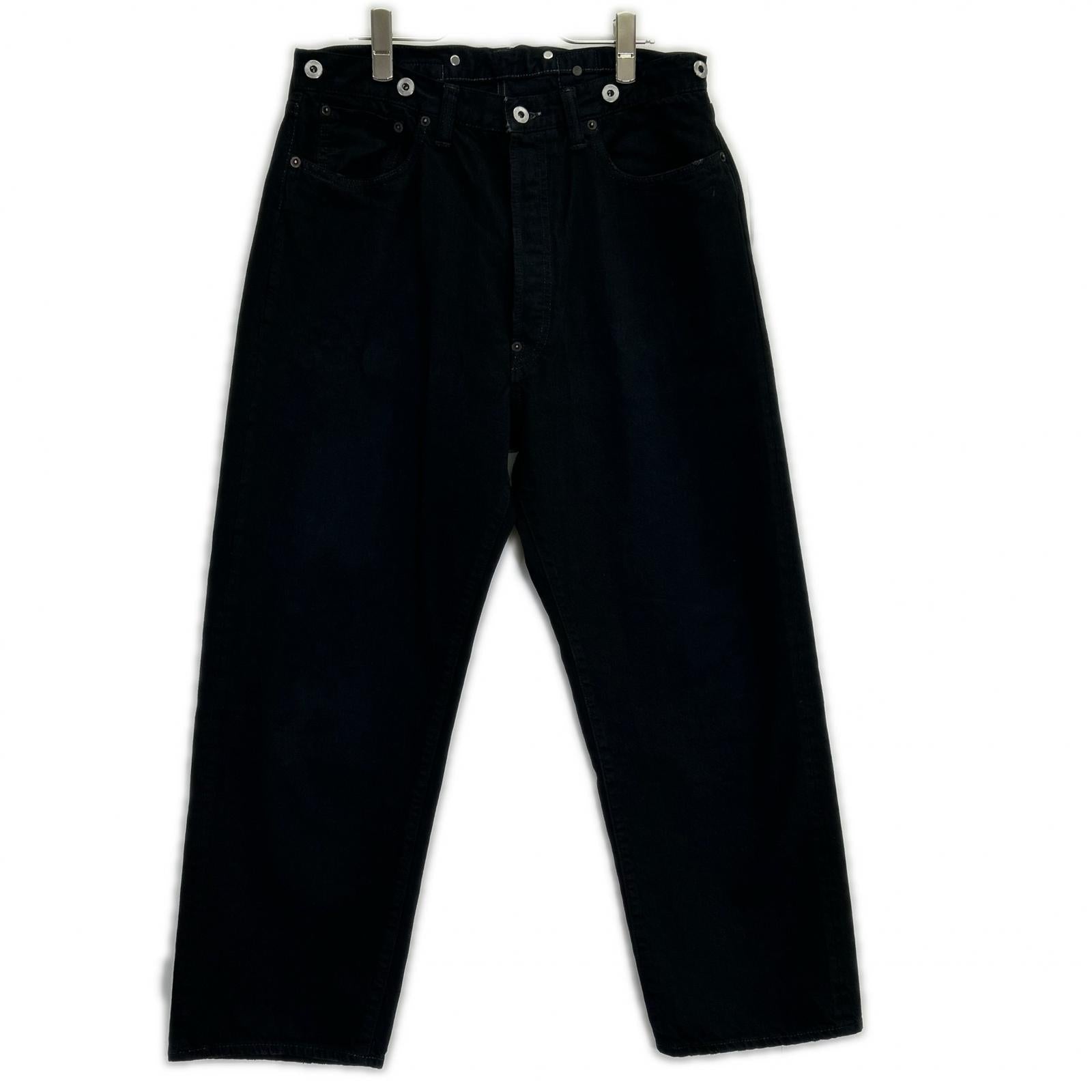 A.PRESSE アプレッセ 【美品/26SS】26SAP-04-20 ヴィンテージ加工 No.22 Washed Wide Denim Pants(CUSTOM) デニムパンツ ボトムス