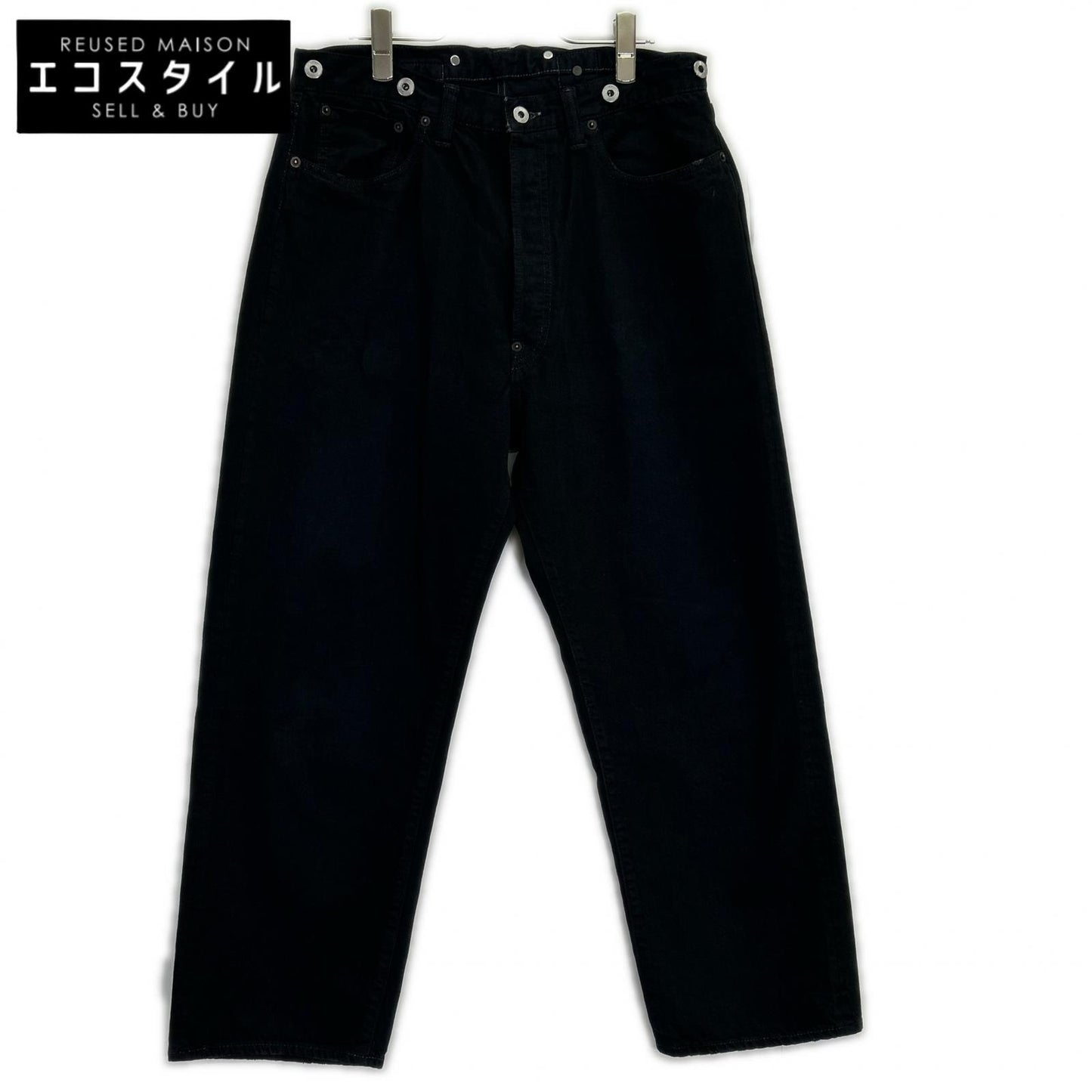 A.PRESSE アプレッセ 【美品/26SS】26SAP-04-20 ヴィンテージ加工 No.22 Washed Wide Denim Pants(CUSTOM) デニムパンツ ボトムス
