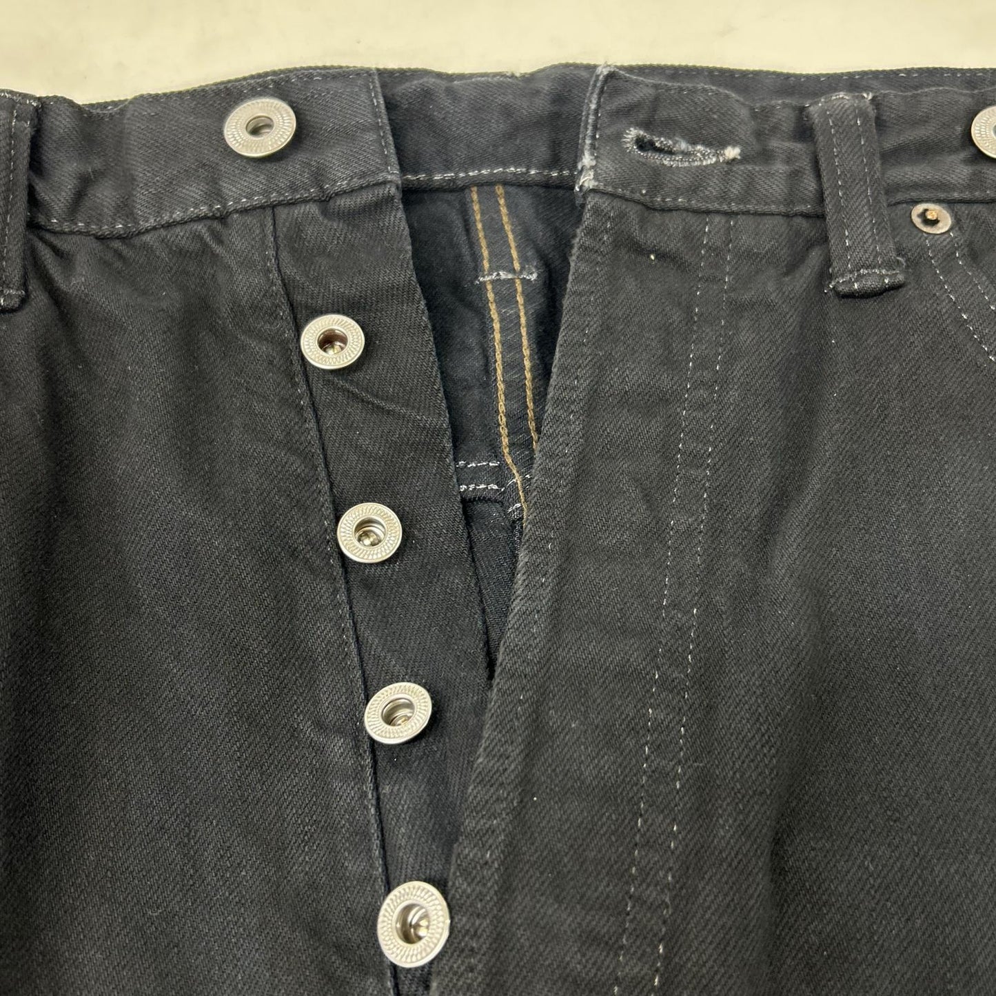 A.PRESSE アプレッセ 【美品/26SS】26SAP-04-20 ヴィンテージ加工 No.22 Washed Wide Denim Pants(CUSTOM) デニムパンツ ボトムス