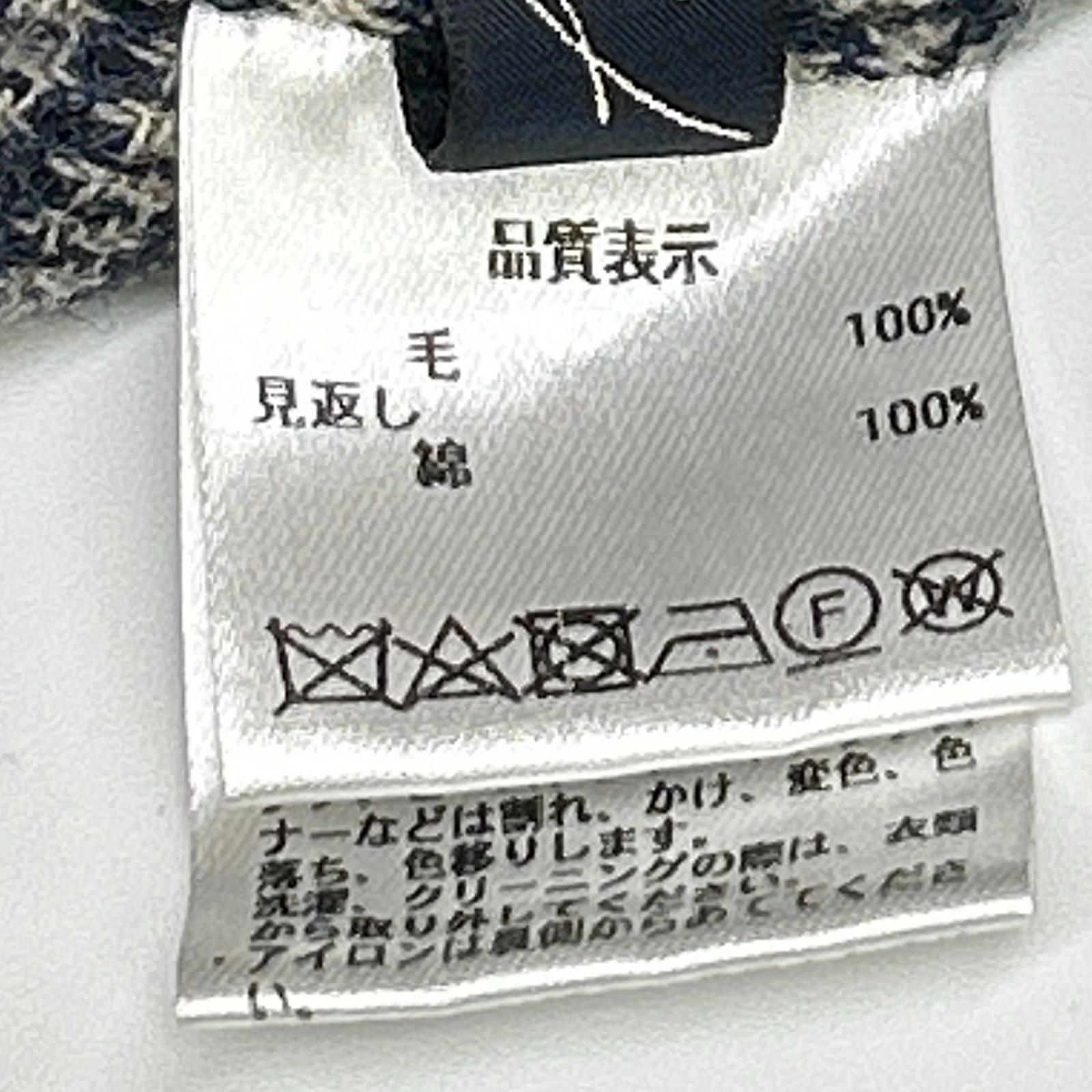 Pallas Palace パラスパレス グレー系 ハウンドトゥース×チェック柄 ノーカラー ロングスリーブ シャツワンピース ワンピース