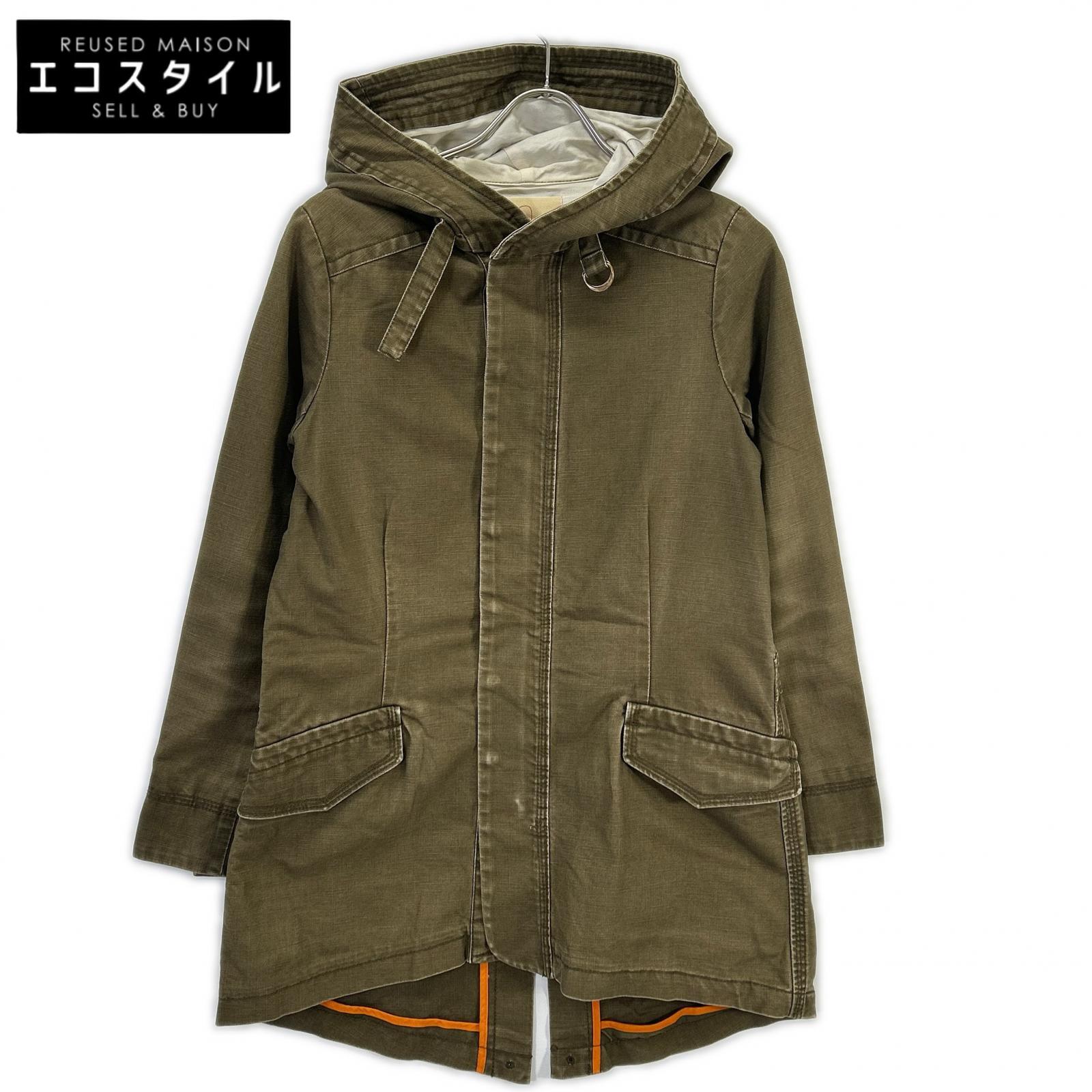Pallas Palace パラスパレス カーキ ミリタリージャケット モッズコート N1559 コート