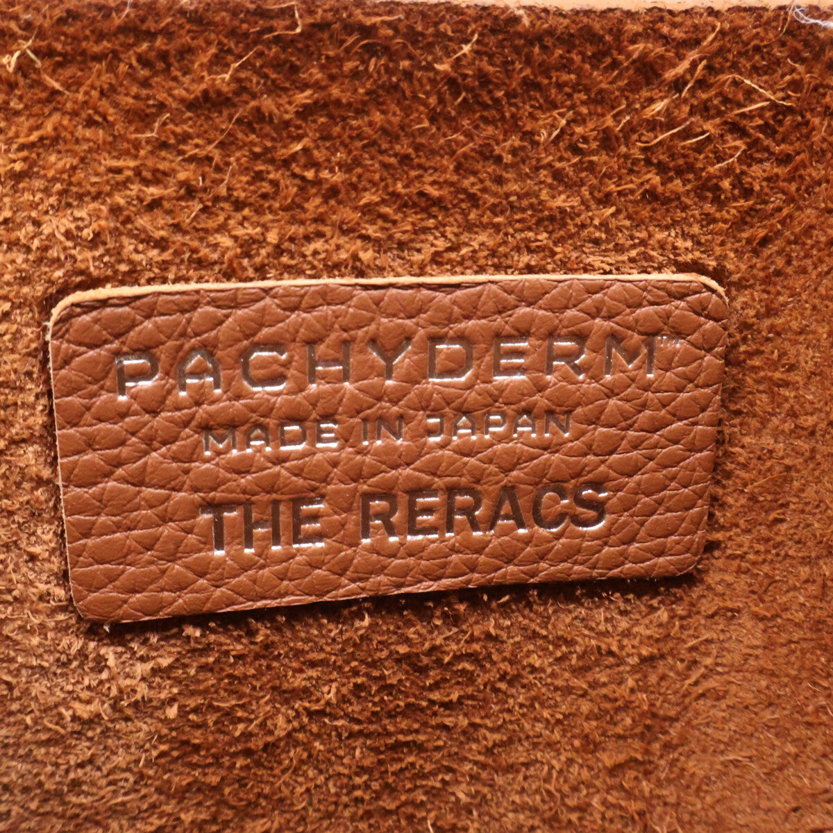 THE RERACS ザ・リラクス ｘPACHYDERM パキダム【新品同様/25SS】38-03-52-03084 Regi Small Bag レザー ハンドバッグ
