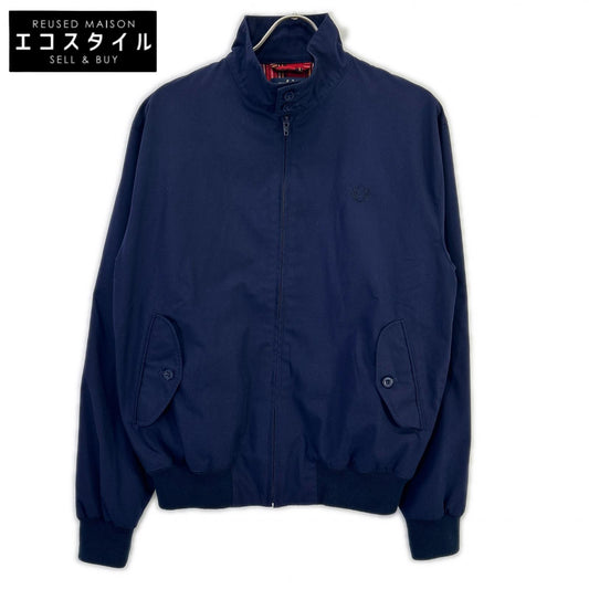 FRED PERRY Fred Perry J7320 navy Made In England Harrington Jacket/Harrington jacket