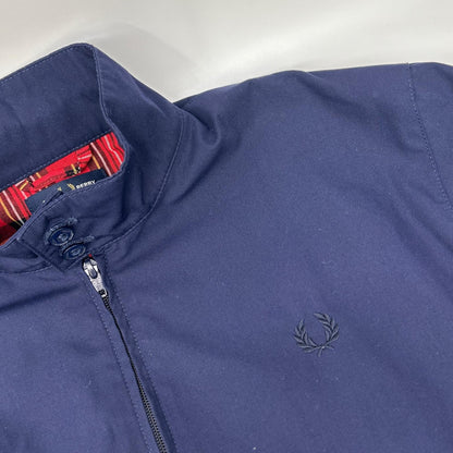 FRED PERRY フレッドペリー J7320 ネイビー Made In England Harrington Jacket/ハリントンジャケット ジャケット