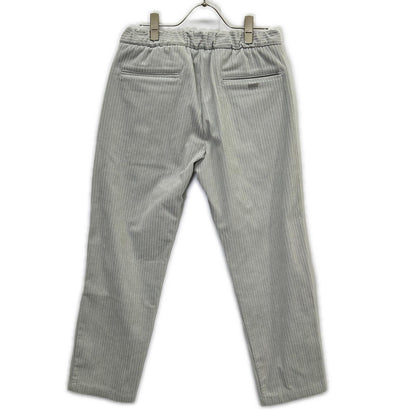 HERNO Herno [Laminar] Tight Gray Stretch Pleated Easy Pants