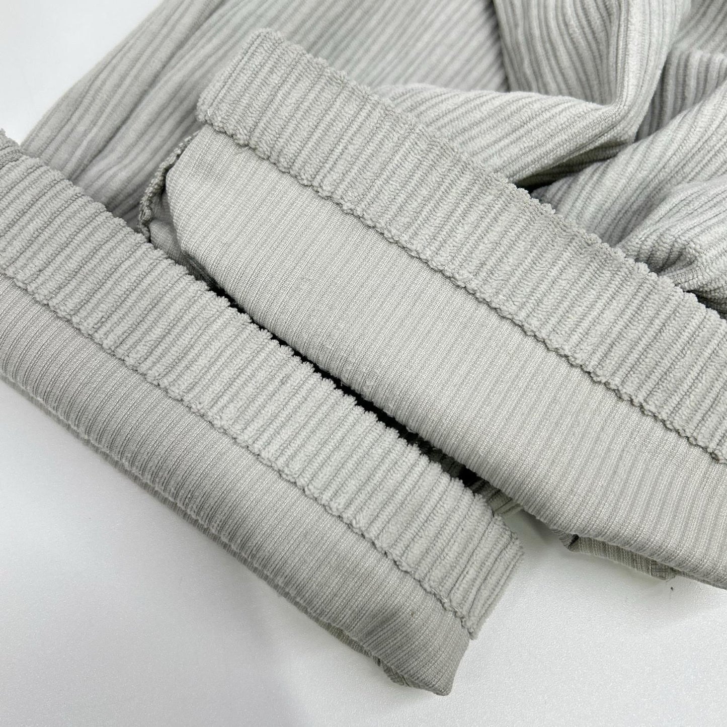 HERNO Herno [Laminar] Tight Gray Stretch Pleated Easy Pants