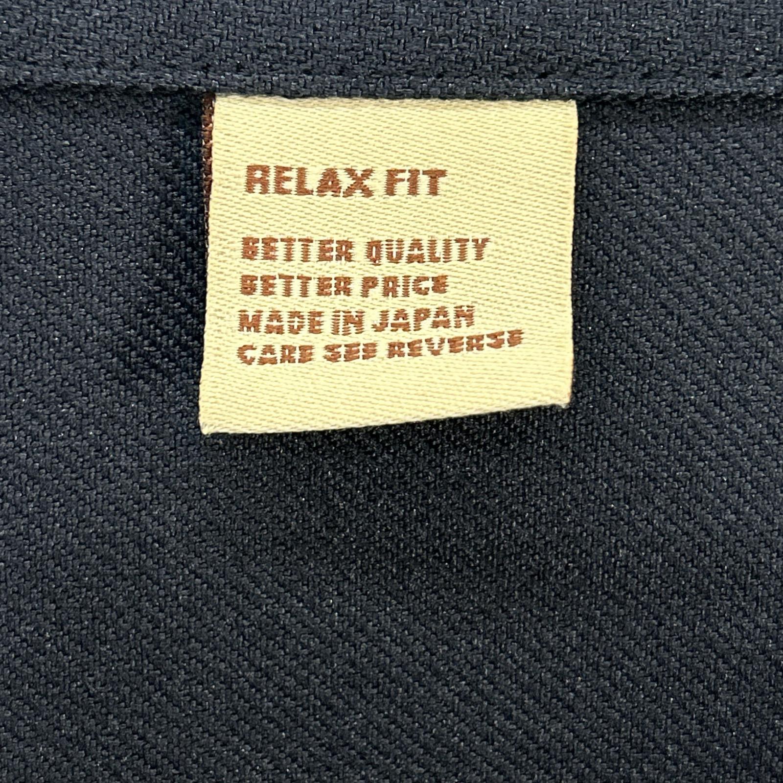 RELAX FIT リラックスフィット ネイビー RELAX FIT STA-PREST GOOD JACKET&SLACKS スーツ セットアップ