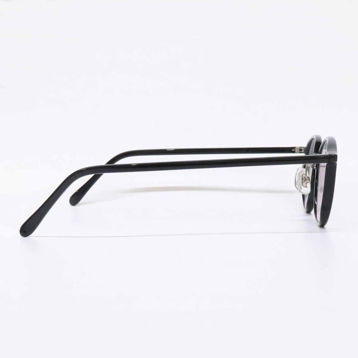 HAKUSAN MEGANE 白山眼鏡店 【美品】BOSTON-N B8 度入りレンズ ボストンシェイプ メガネフレーム 眼鏡