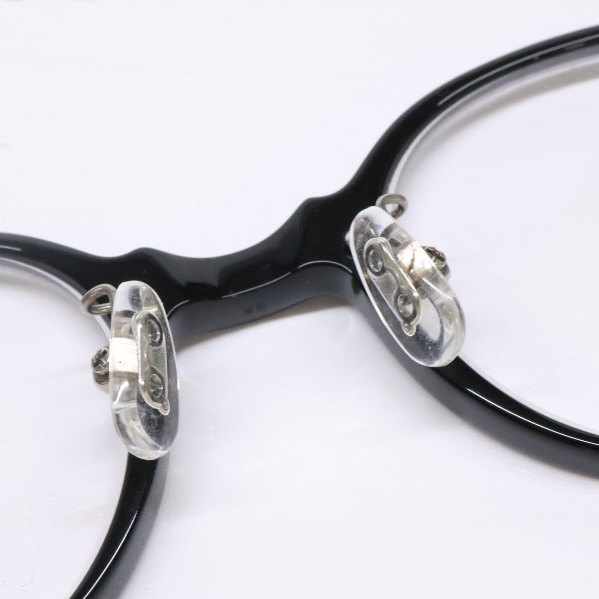 HAKUSAN MEGANE 白山眼鏡店 【美品】BOSTON-N B8 度入りレンズ ボストンシェイプ メガネフレーム 眼鏡