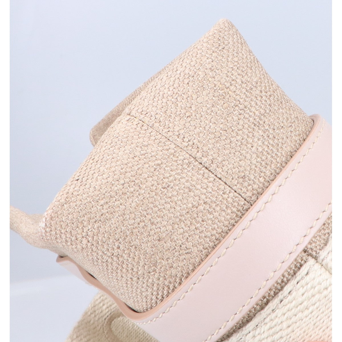Chloe クロエ リネンキャンバスxカーフスキン WOODY ウッディ スモール 2WAYショルダーバッグ トートバッグ