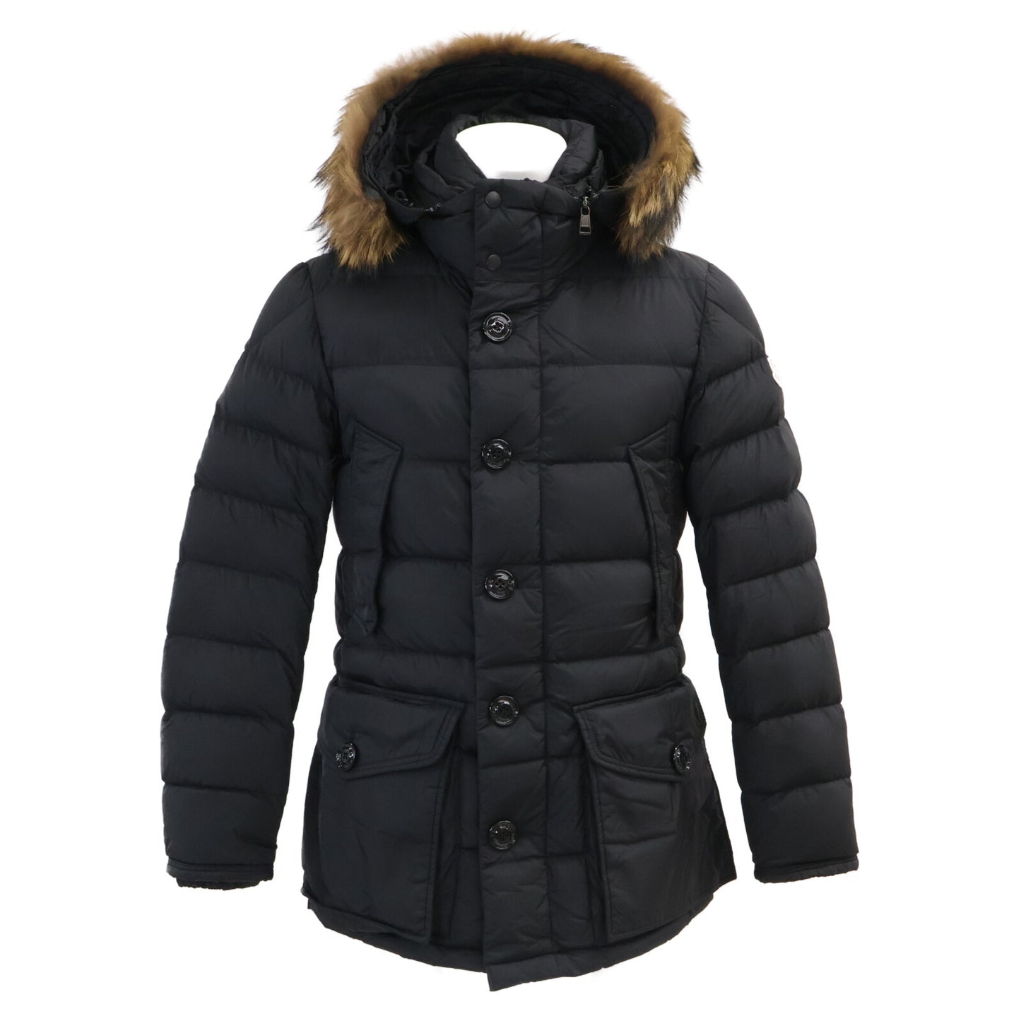 MONCLER モンクレール 【美品】CLUNY クルーニー ファー/フード付ダウンジャケット ジャケット