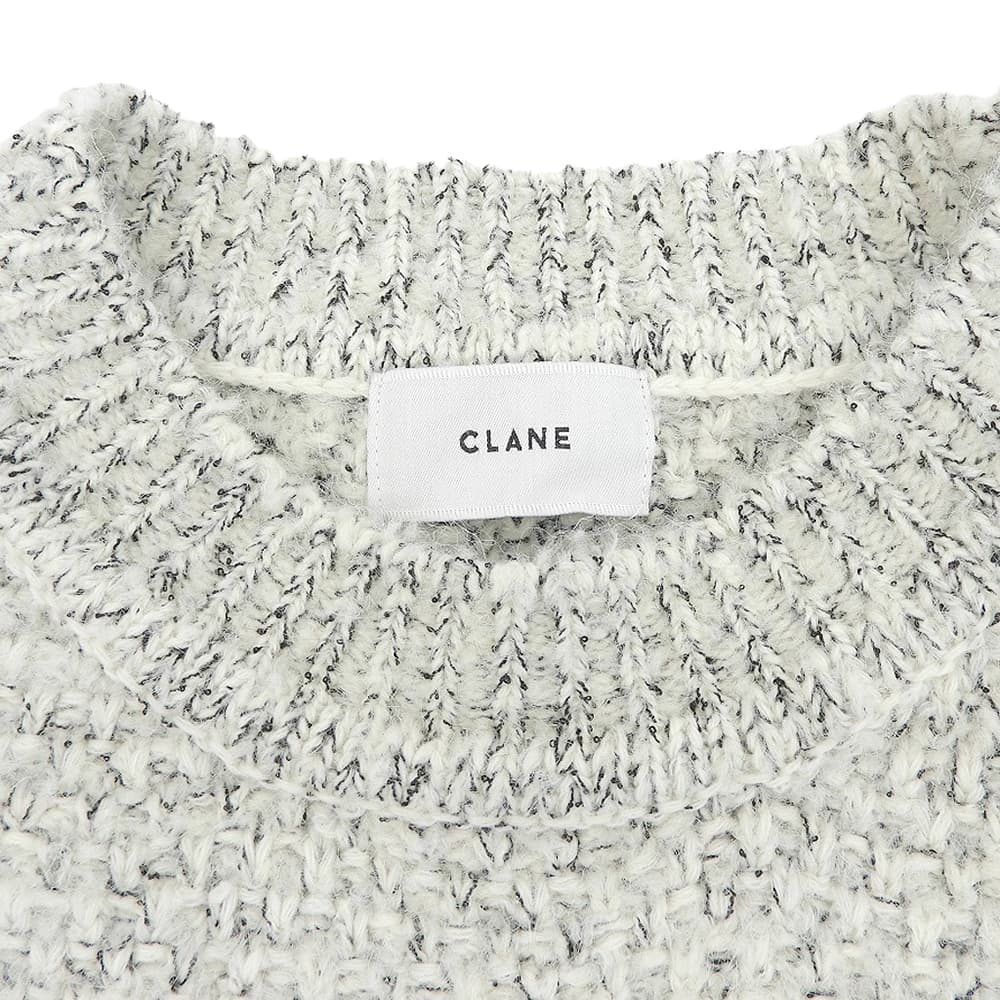 CLANE クラネ サイドジップ ニット ベスト トップス レディース ホワイト系 1 15106-2032 トップス