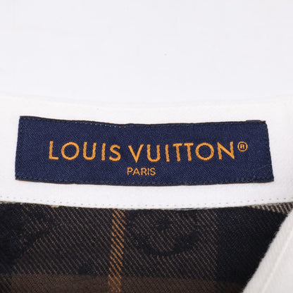 LOUIS VUITTON ルイヴィトン 【新品同様/国内正規/26年製】RM261M9 WLE HUS33W モノグラム フランネル 長袖シャツ トップス
