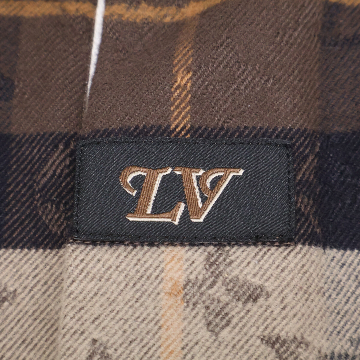 LOUIS VUITTON ルイヴィトン 【新品同様/国内正規/26年製】RM261M9 WLE HUS33W モノグラム フランネル 長袖シャツ トップス