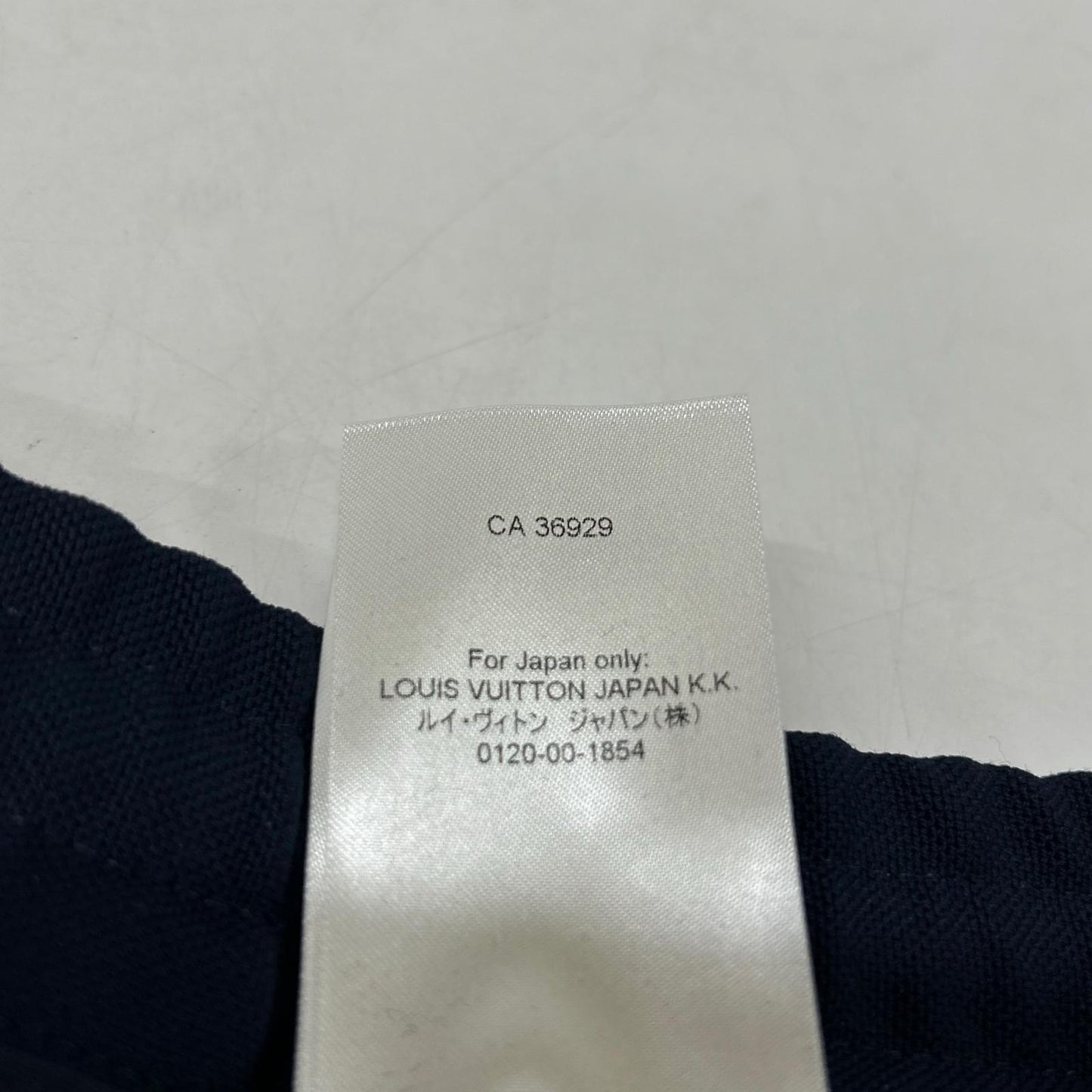 LOUIS VUITTON ルイヴィトン RM242MF HLB HRFP5W 24AW ネイビー ウール ワンタックワイドスラックスパンツ ボトムス