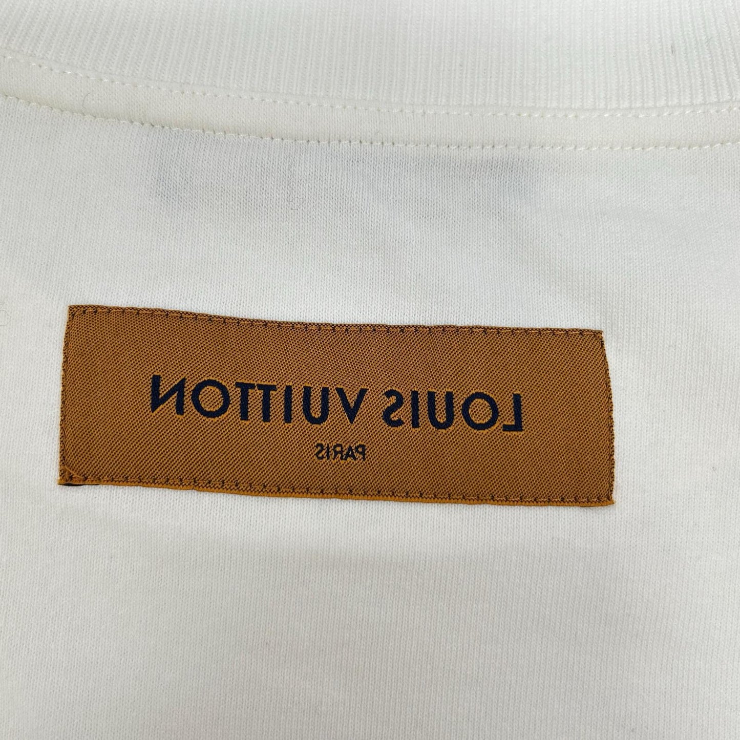 LOUIS VUITTON ルイヴィトン RM242Q JYN HIY47W 24SS ホワイト ステープルズエディション インサイドアウトTシャツ トップス