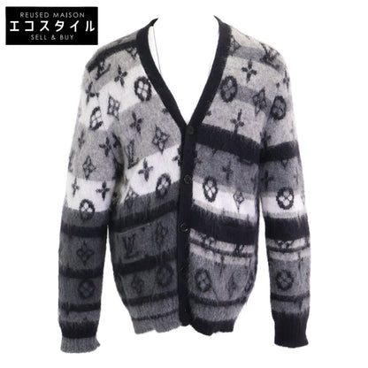 LOUIS VUITTON ルイヴィトン 【美品/国内正規/24年製】RM241MQ NE5 HQN46W モノグラム モヘア混 カーディガン トップス