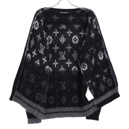 LOUIS VUITTON ルイヴィトン 【美品/国内正規/24年製】RM241MQ NE5 HQN46W モノグラム モヘア混 カーディガン トップス